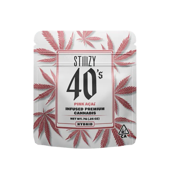 Stiiizy Pink Acai Infused Flowers